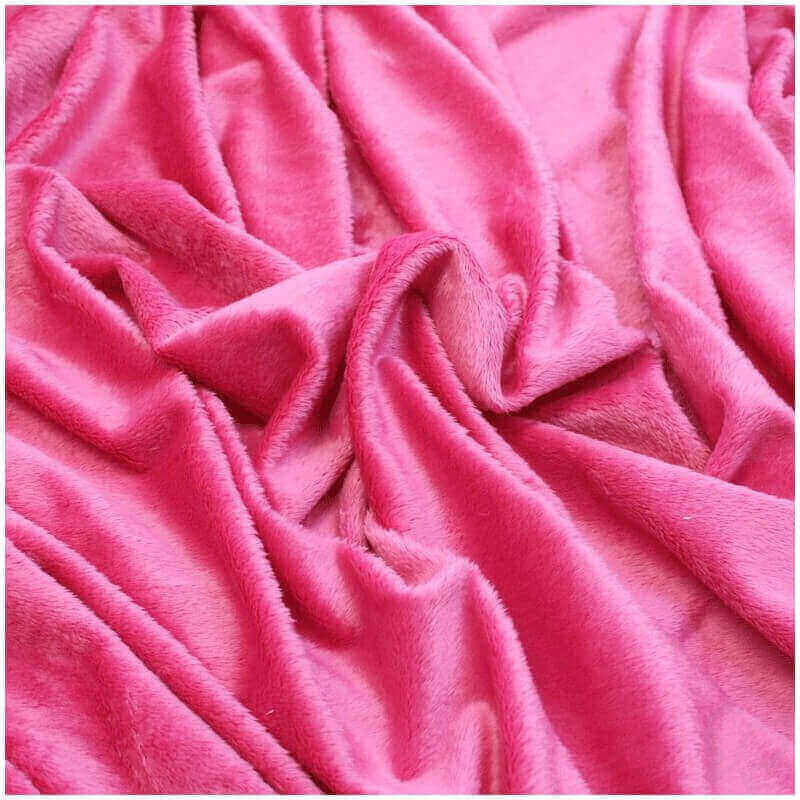 Fabric per meter textile color Microfiber nature white