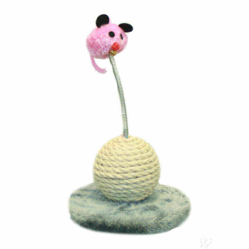 Giocattolo A Spirale Per Gatti Andiker - Con Palla E Campanella, Pieghevole, Interattivo - Foto 10