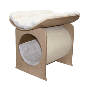 Katzenhaus mit Wippe Katzenhaus mit Wippe