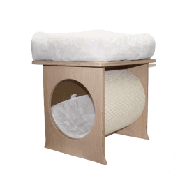 Katzenhaus mit Bettchen Katzenhaus mit Bettchen