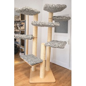show model XXL with LUXURY soft pillows polar bear leo grey (washable 40°C)