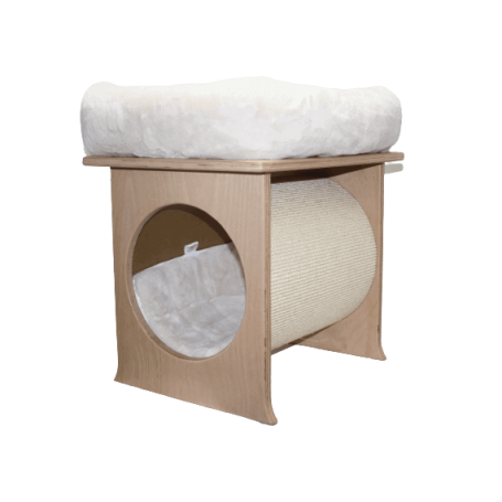 Kattenhuis met ledikant