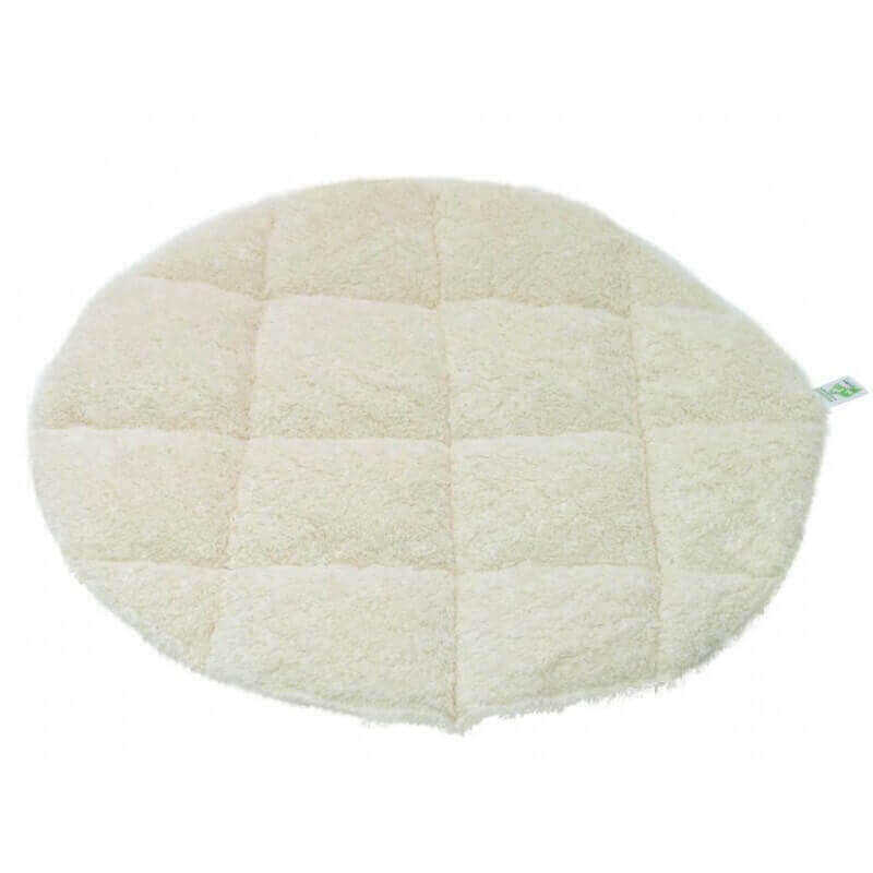 Pillow velcro Colour Microfiber nature white Rund Ø 45 cm